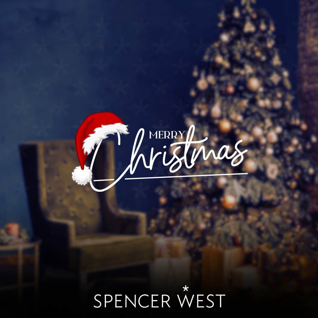 We wish you a safe and happy Christmas, from everyone at Spencer West.
 
#WeAreSpencerWest #MerryChristmas