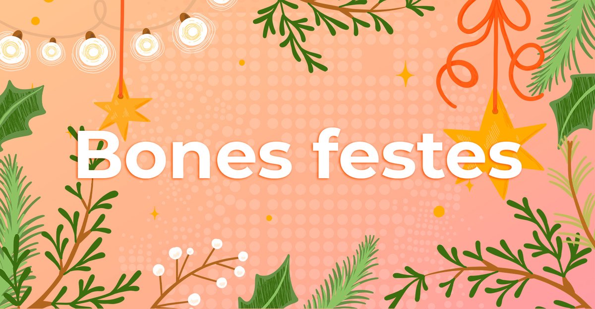 Tot l'equip de #SMOU et desitgem unes bones festes i una molt bona entrada d'any! ✨🎉