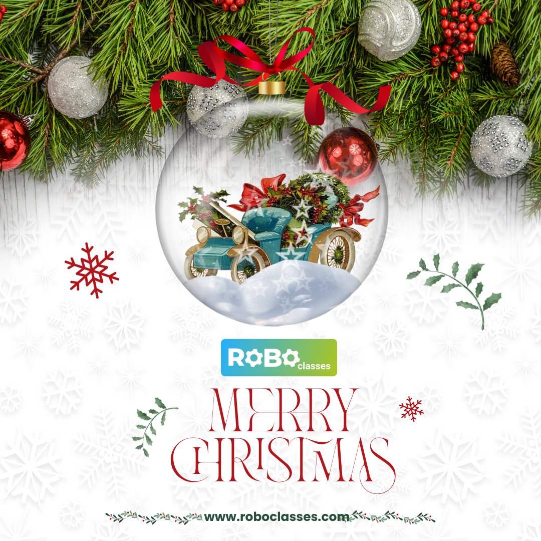 ClassesRobo's tweet image. Merry Christmas!!

#MerryChristmas2024  #MerryChristmas