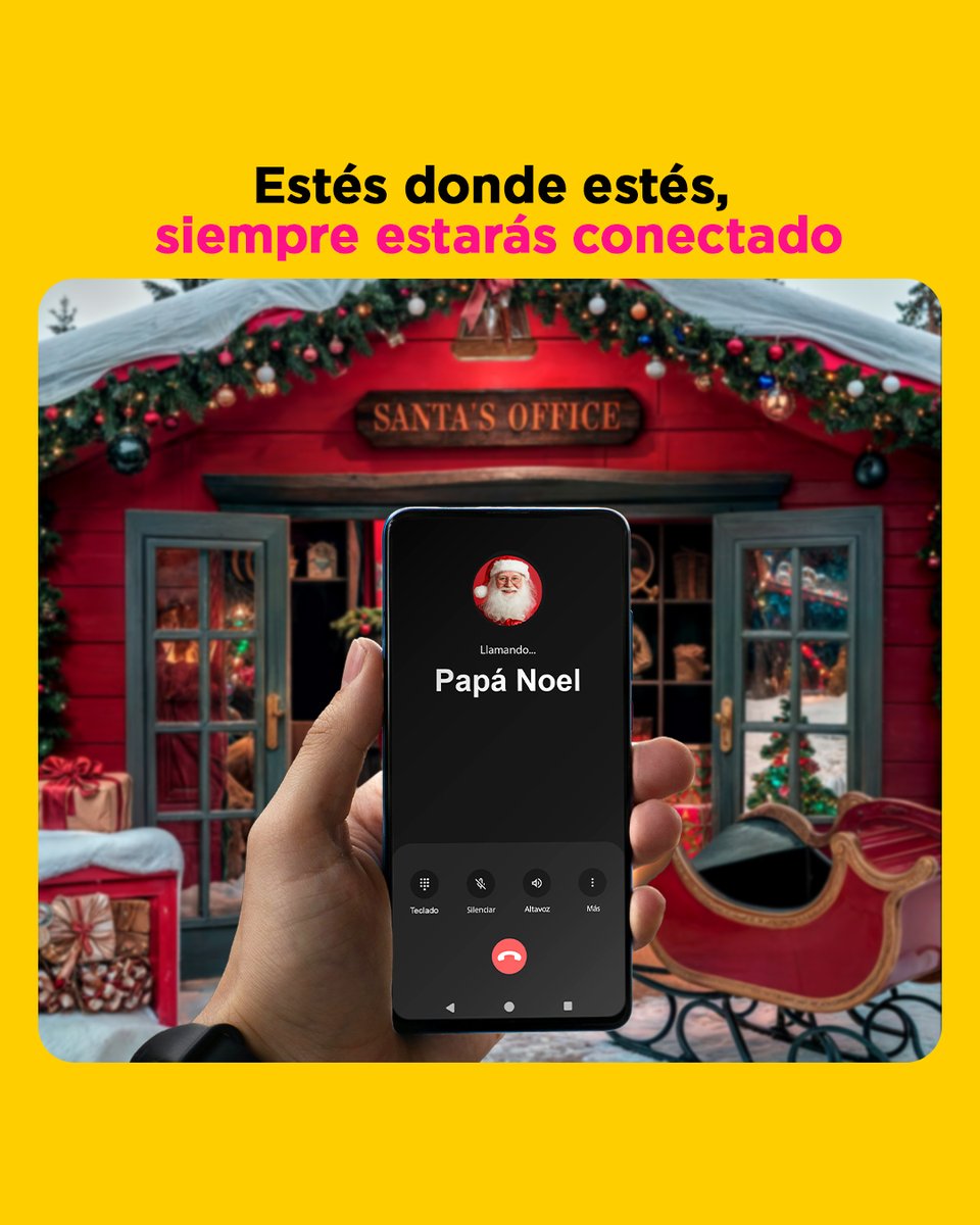 jazztel_es's tweet image. Estés donde estés, siempre estarás conectado con los tuyos 💕 y con la magia de la Navidad 🎅🎄🎁 #navidad #conectados