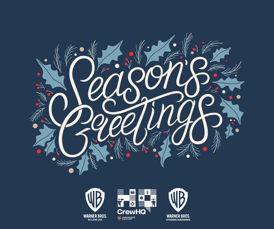 Wishing you Season's Greetings from all of us @wbsleavesden, @wearecrewhq and @wbdelanelea 🎄