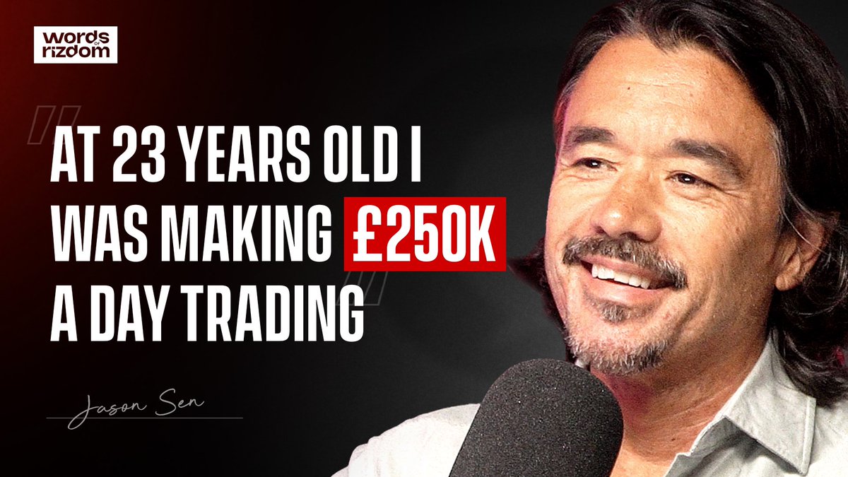 £250,000 per day while trading at just 23 years old

40 year trading veteran Jason Sen joins the podcast this Thursday 6pm GMT

How did he handle success early on? What steps did he take to transition into electronic trading? What strategies does he use now? 

Giveaway: 1 x $50k