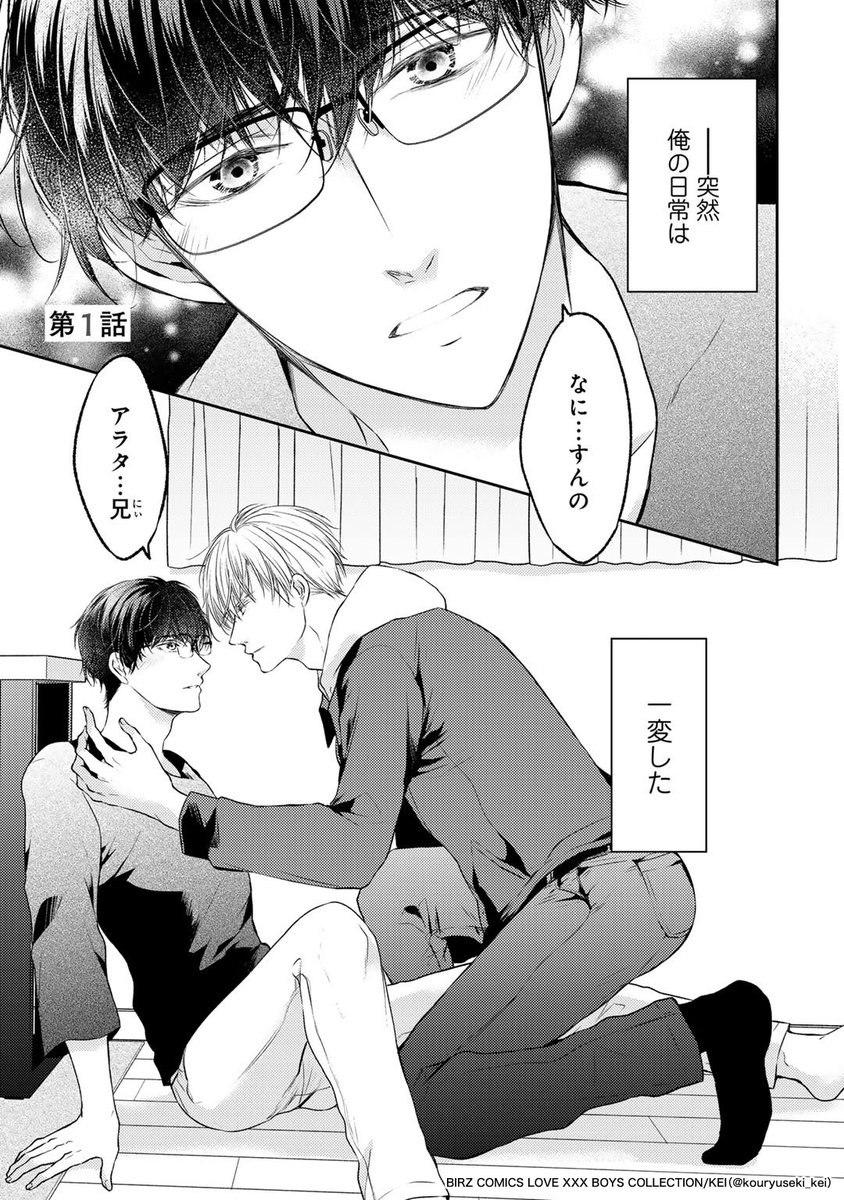 溺愛と執着がとまらない義兄と塩対応なパティシエ弟
(1/11)
(商業1話39枚)
#漫画が読めるハッシュタグ
#創作BL