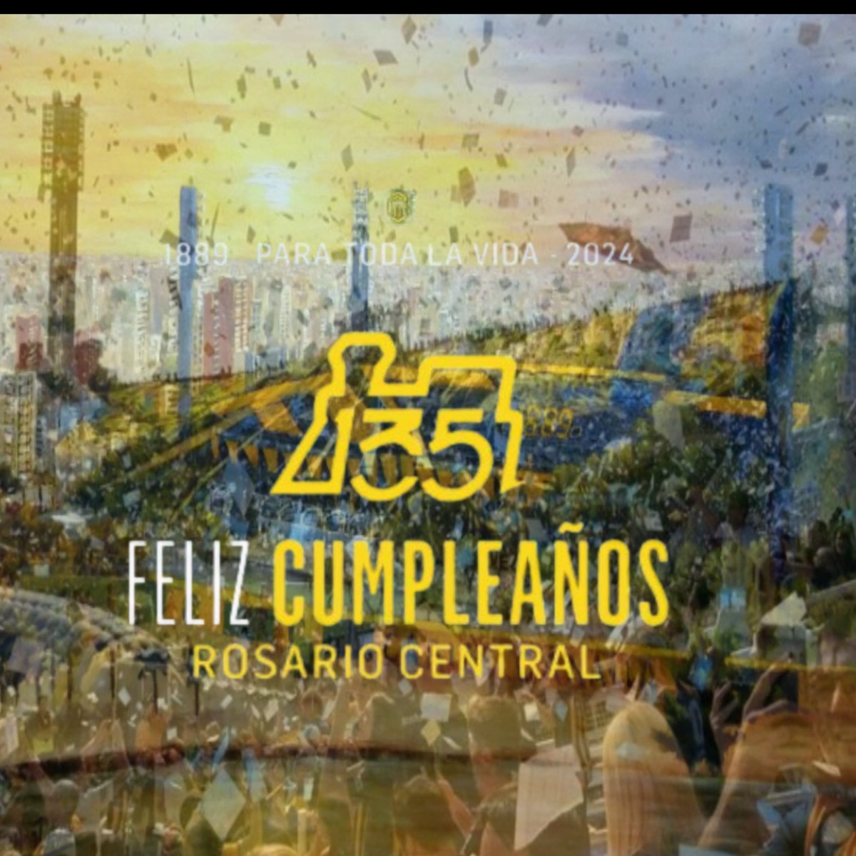 TiempoDeportiv8's tweet photo. ¡Feliz 135 años de su fundación al Club Atlético Rosario Central!
#ElCanalla #RosarioCentral #Canalla #GiganteDeArriyito https://t.co/gvrgf7s2wj