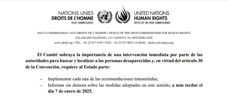 CDHGYE's tweet photo. 🔟 El Estado ecuatoriano deberá informarle al Comité de Desapariciones Forzadas de la ONU el cumplimiento de estas recomendaciones y medidas cautelares. https://t.co/sMjlQhkc9K