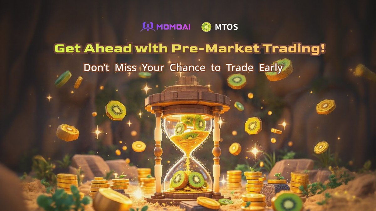 Metaoasis_'s tweet image. 💡Pre-market trading kicks off soon 

Big wins begin with smart moves! 

Keep an eye out for the latest buzz🐝

#MomoAI #MTOS🥝
