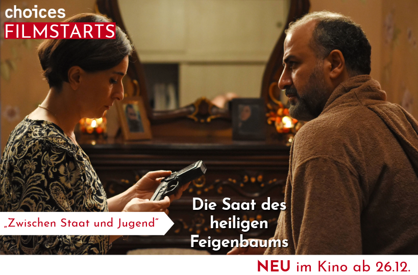 choicesCologne's tweet photo. Während der Jina-Revolution im Iran 2022 wird ein Familienvater zum regimetreuen Untersuchungsrichter befördert. 

"Die Saat des heiligen Feigenbaums" ist unser Film der Woche!

Alle Filmstarts findet ihr unter https://t.co/OXLdHdckJS

#kinostart #kino #filmstarts #iran https://t.co/2S7Og7rB7Q