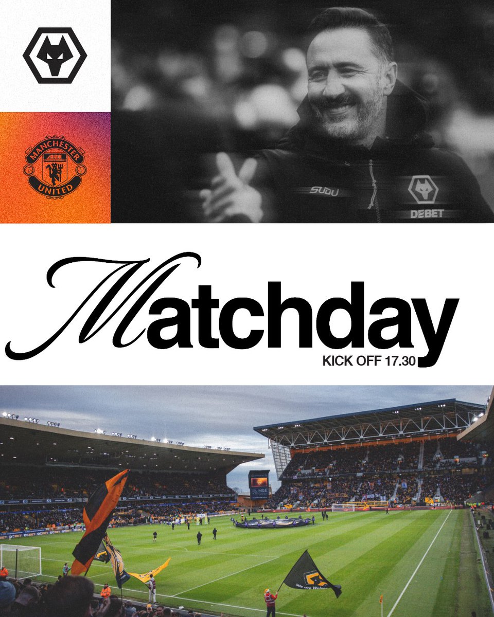 Vitor's first Molineux matchday. 🐺