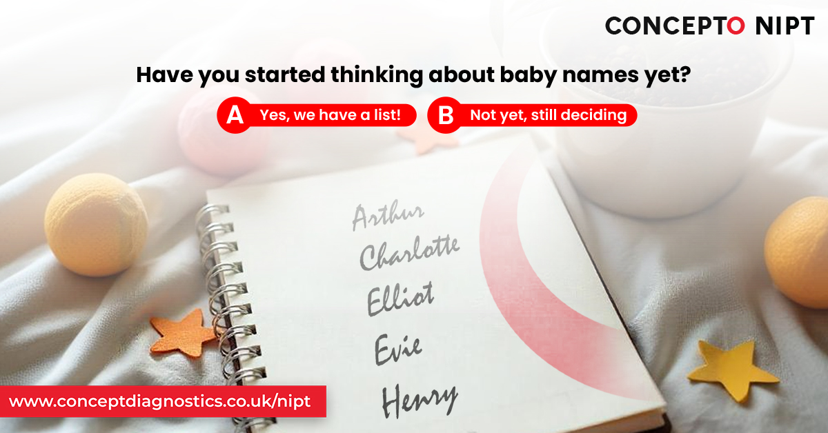 Have you started thinking about baby names yet? 💙💗 A) Yes, we have a list! B) Not yet, still deciding. #BabyNames #PregnancyPoll #ExpectingParents #BabyNameIdeas