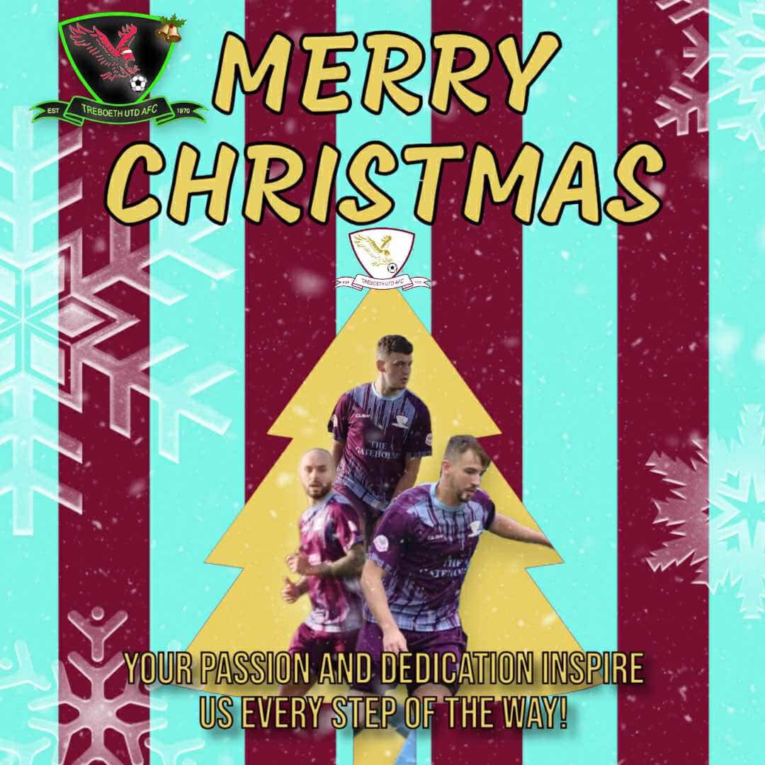 Wishing you all a very Merry Christmas from us all at the club. #uppaboeth🦅