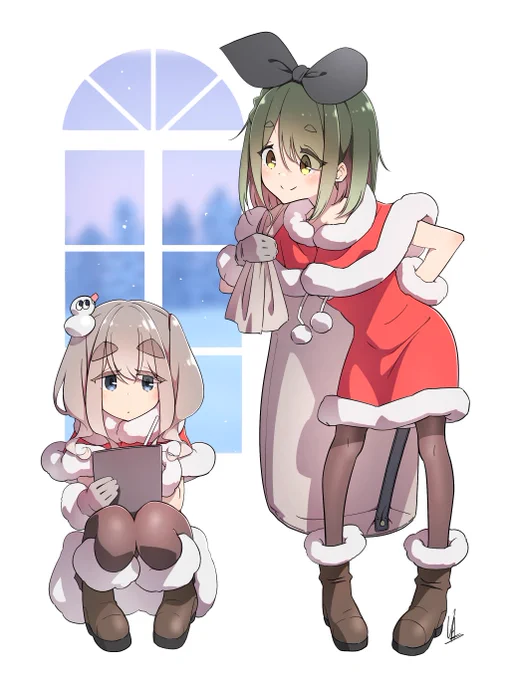 Merry Christmas過去絵とちょっと過去絵とちと過去絵#ゆるキャン 