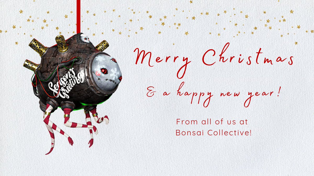 Merry Christmas, Scouts!

Scout action requested: enjoy the holiday season! Reward - 12 days off your sentence.

From all of us at Bonsai Collective!