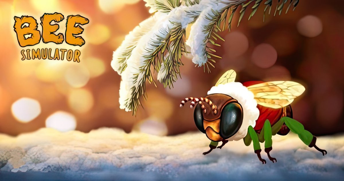 BeeSimulator's tweet photo. 🎄🐝 Merry Christmas from the Bee Simulator Team! 🐝🎄

As the holidays approach, we want to thank you for buzzing along with us on this incredible journey. May your holidays be as sweet as honey and as bright as the golden stripes of our hardworking bees! 🐝💛

#MerryChristmas https://t.co/xrZnHvCEXb