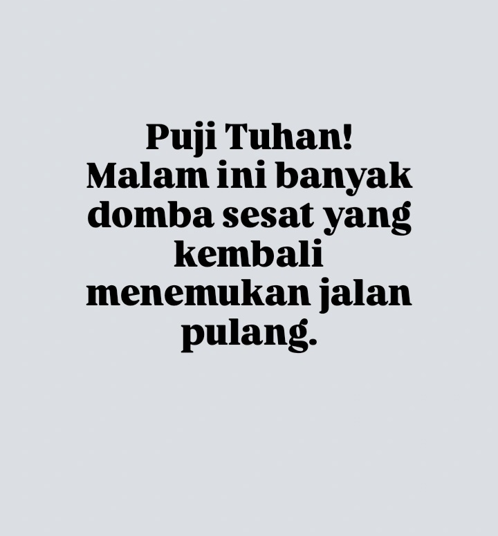 Kamu malam Natal di mana gaes? Yuk absen!