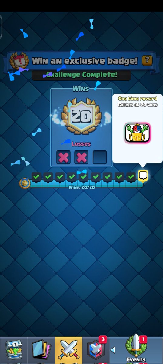 After 5 days of suffering and pain. Getting 19:3 3 times. Idk if I am washed but this was by far the hardest 20 W Challenge.