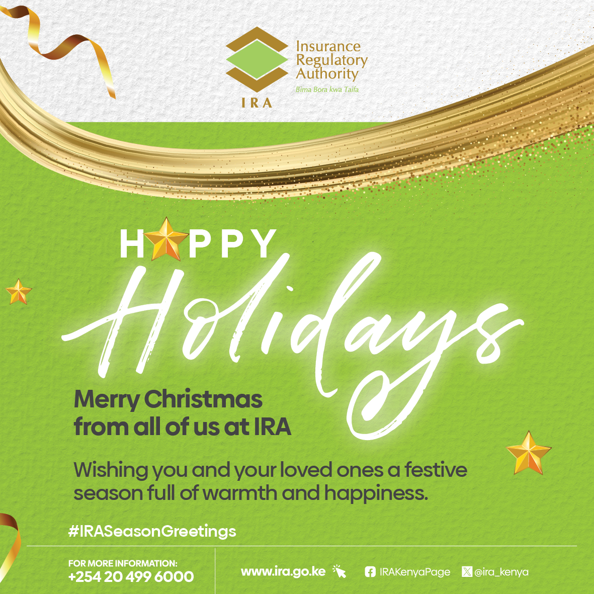 ira_kenya's tweet photo. As we celebrate this season of joy and gratitude, we want to thank you for your continued trust and support. May your Christmas be filled with peace, love, and prosperity, and may the coming year bring new opportunities and success.
#MerryChristmas 
#IRASeasonGreetings https://t.co/TUqjwYirrB