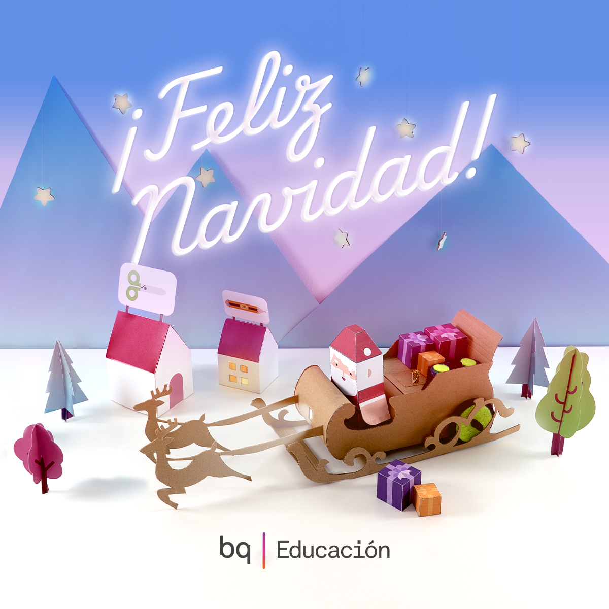 🎄⭐️ Desde BQ Educación os deseamos una feliz Navidad y, sobre todo, os animamos a disfrutar de la ilusión de los y las peques ❤️