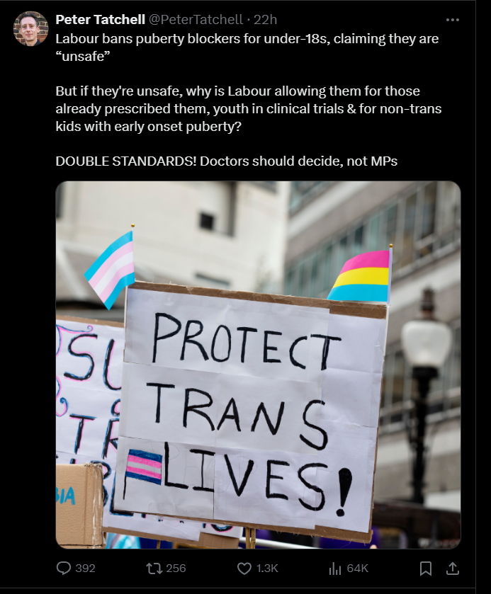 LydiaTerf636's tweet image. Oh dear god. Another mantra from the Trans Cult manual. 

Why don&apos;t these freakazoids understand that precocious puberty isn&apos;t the same as this gender bollocks. Dear god, give me strength. 

#PDFFile 
#LeaveTheKidsAlone