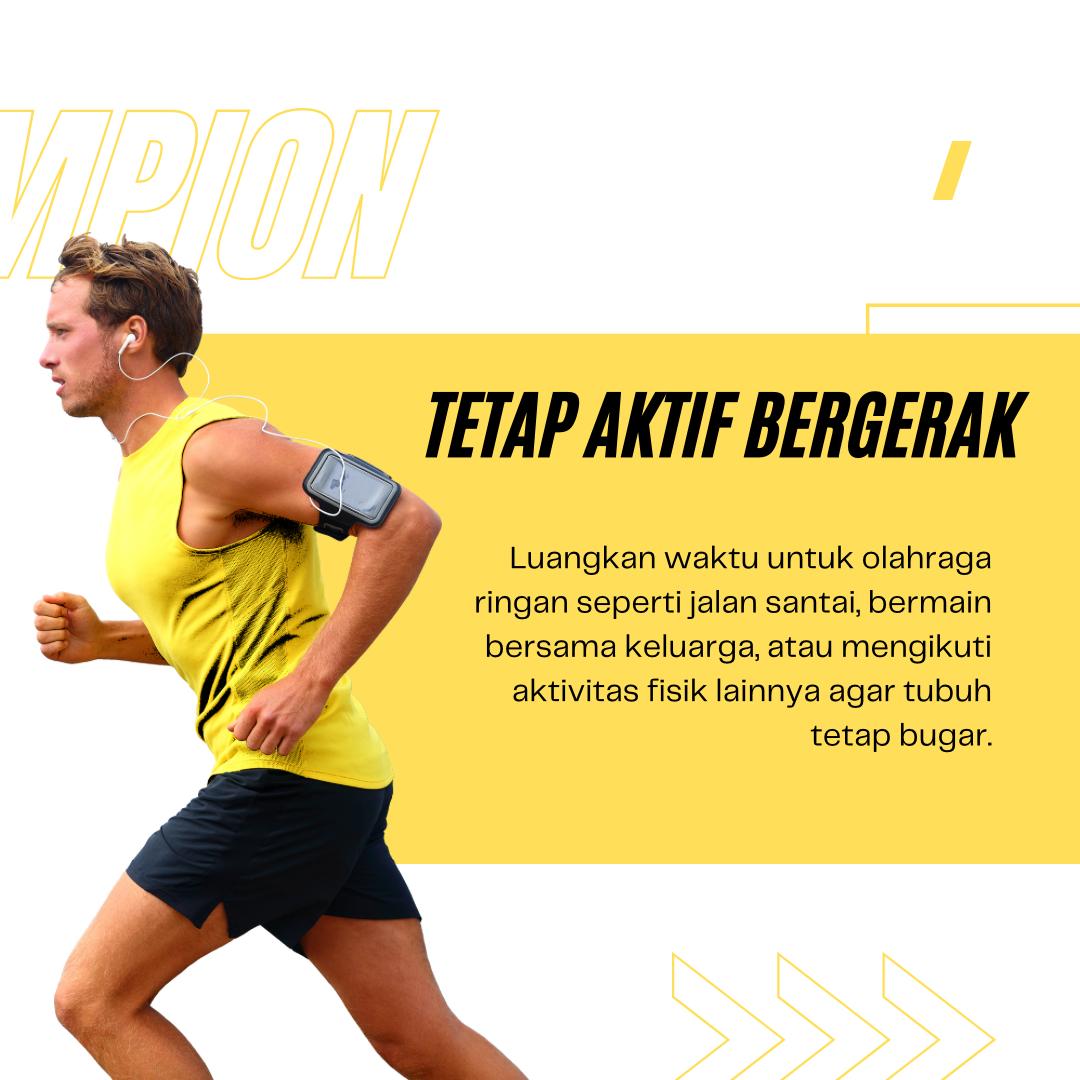 celvzius's tweet photo. Bergerak aktif tidak hanya menjaga kebugaran, tetapi juga meningkatkan energi, mengurangi stres, dan menjaga berat badan. Pastikan untuk menikmati prosesnya! @AXA_Mandiri

#axamandiri AXA Mandiri #AmanTerlindungi #Christmas https://t.co/3tHst4cFQP