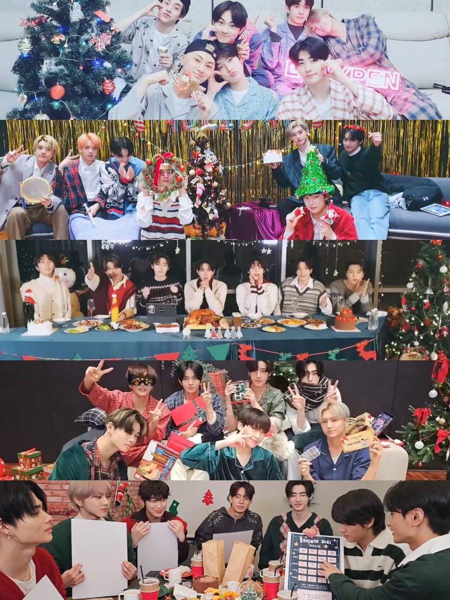 hoonikiz's tweet photo. enhypen’s christmas live, 2020 to 2024 🥹🎄 https://t.co/jz4TfytjdG