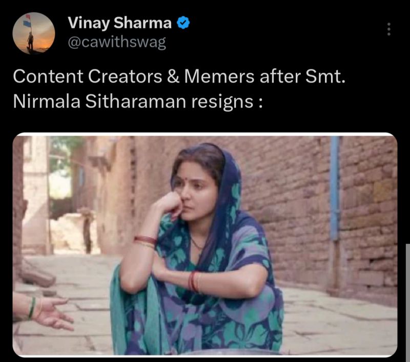 RachitGod's tweet photo. News about popcorn taxes has popped up everywhere (pun intended)🍿
While the debates continue, let's skip the commentary and go for a good laugh

Here are some of the best memes I found
🎭 Which one’s your favourite?
Got a better meme? Drop them below #PopcornTax #Memes #Nirmala https://t.co/0uJrM5aZwk