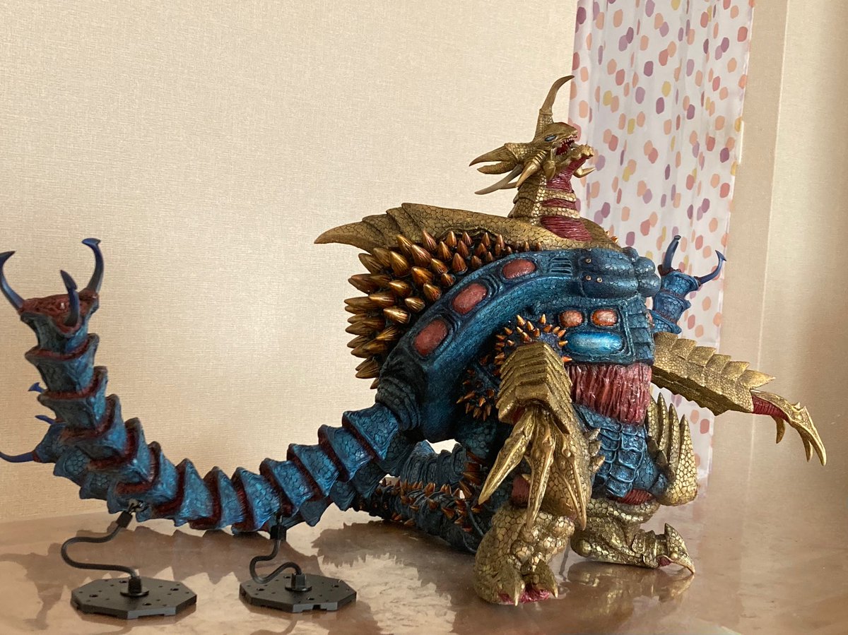 Uキラーザウルス50cm 完成 やっとやっと完成しました！ 天に向かって