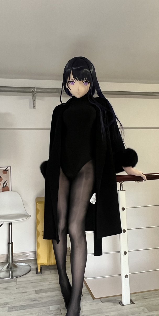 kunvnt's tweet photo. 将军的��装
#kigurumi   #雷电将军 #男娘 https://t.co/4aJlZfhXJf