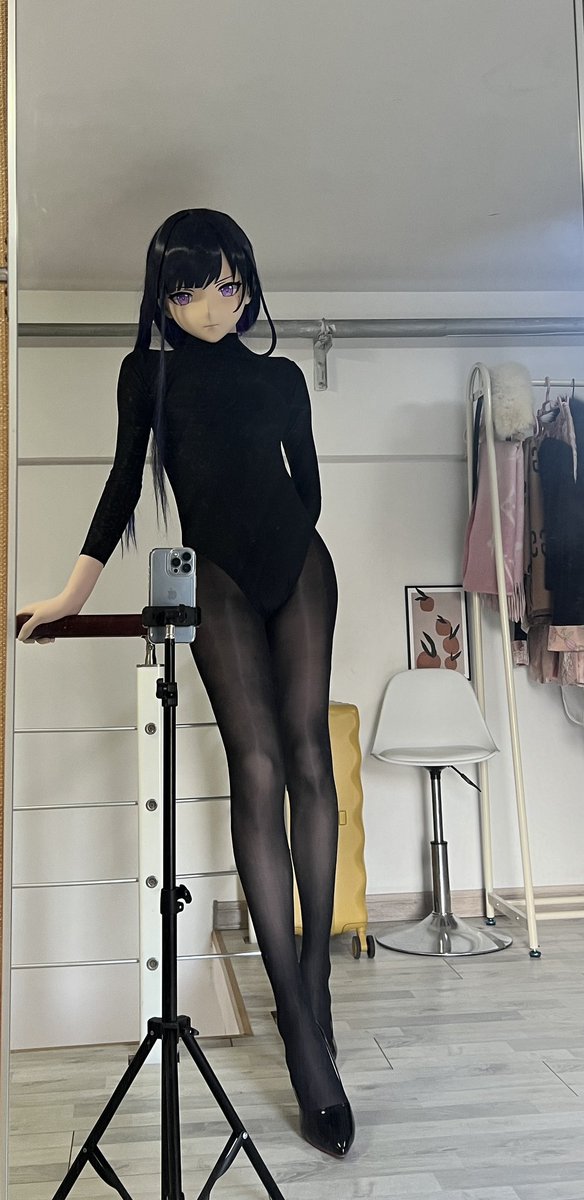 kunvnt's tweet photo. 将军的��装
#kigurumi   #雷电将军 #男娘 https://t.co/4aJlZfhXJf