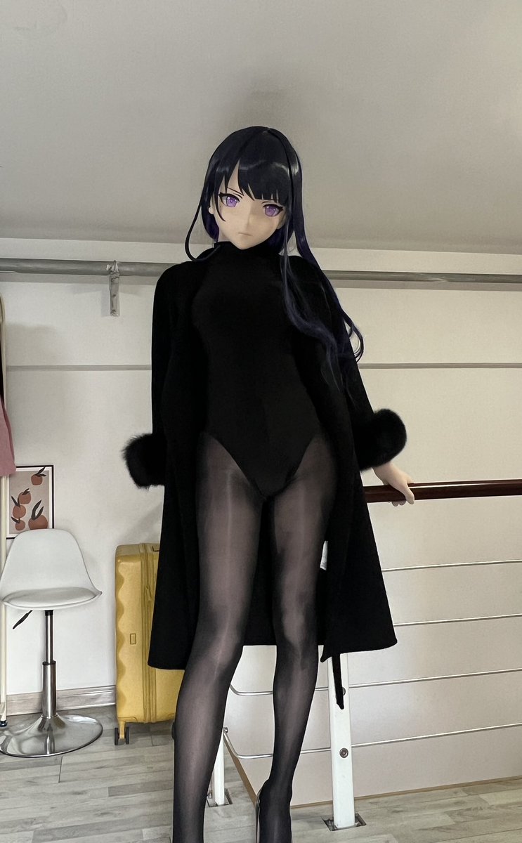 kunvnt's tweet photo. 将军的��装
#kigurumi   #雷电将军 #男娘 https://t.co/4aJlZfhXJf