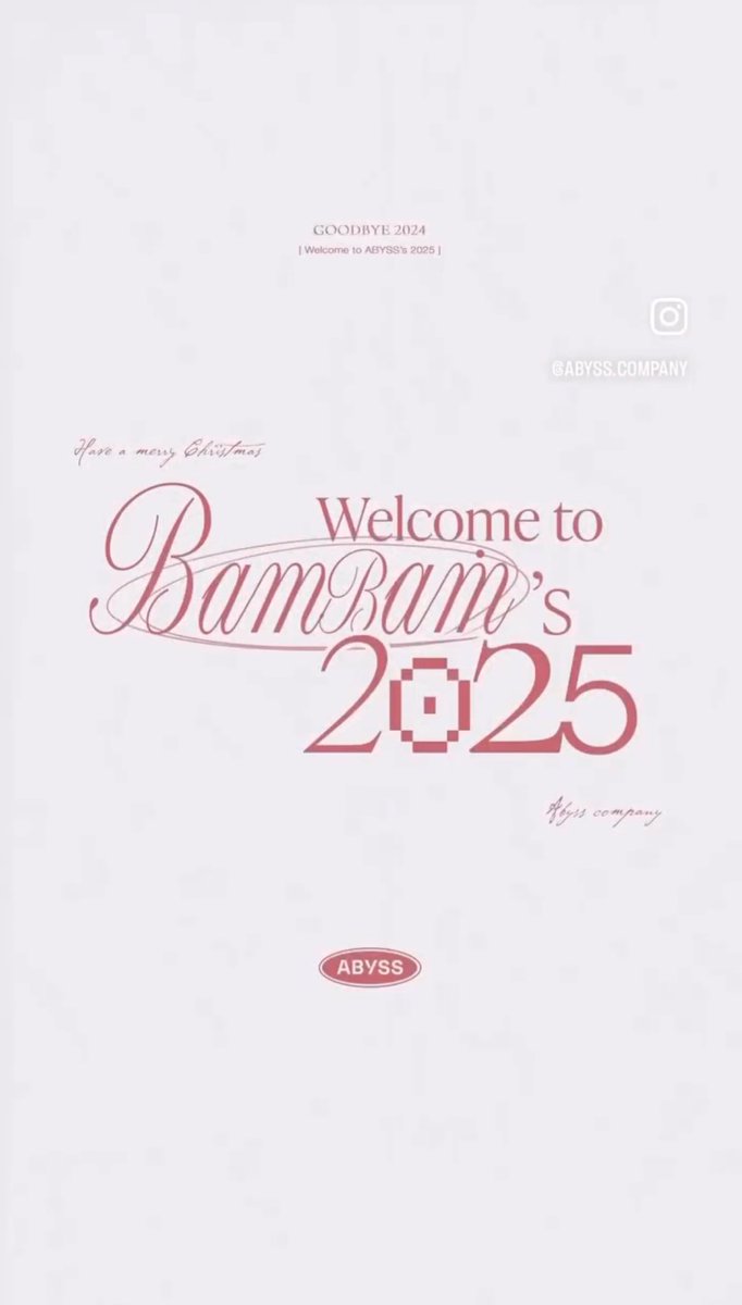 Joycamol's tweet image. ปีหน้าจัดเต็มแน่ๆ เกียมคนไว้เลยย #ABYSSCOMPANY
#BamBam