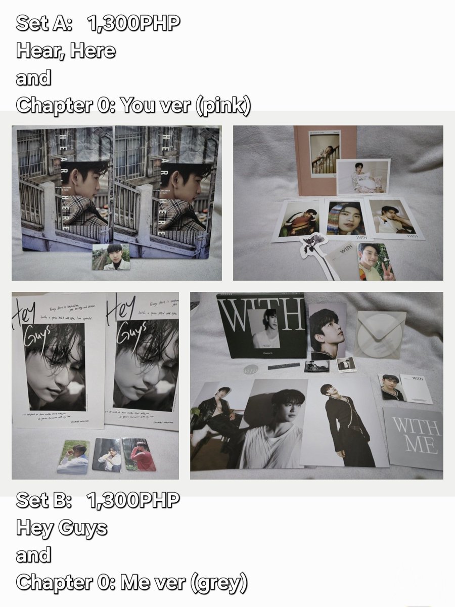 ahgabns's tweet photo. WTS LFB PH
Got7 Park Jinyoung
Photobook
Photocard
Album

‼️Both sets must have takers to proceed‼️

1,300 each set + LSF
(I can re-use packaging materials)

Can do meetups
Can COD thru lalamove
Open for other shipping options

🏷️got 7 hear here hey guys 1st album chapter 0 you me https://t.co/iEl7KJ2auw
