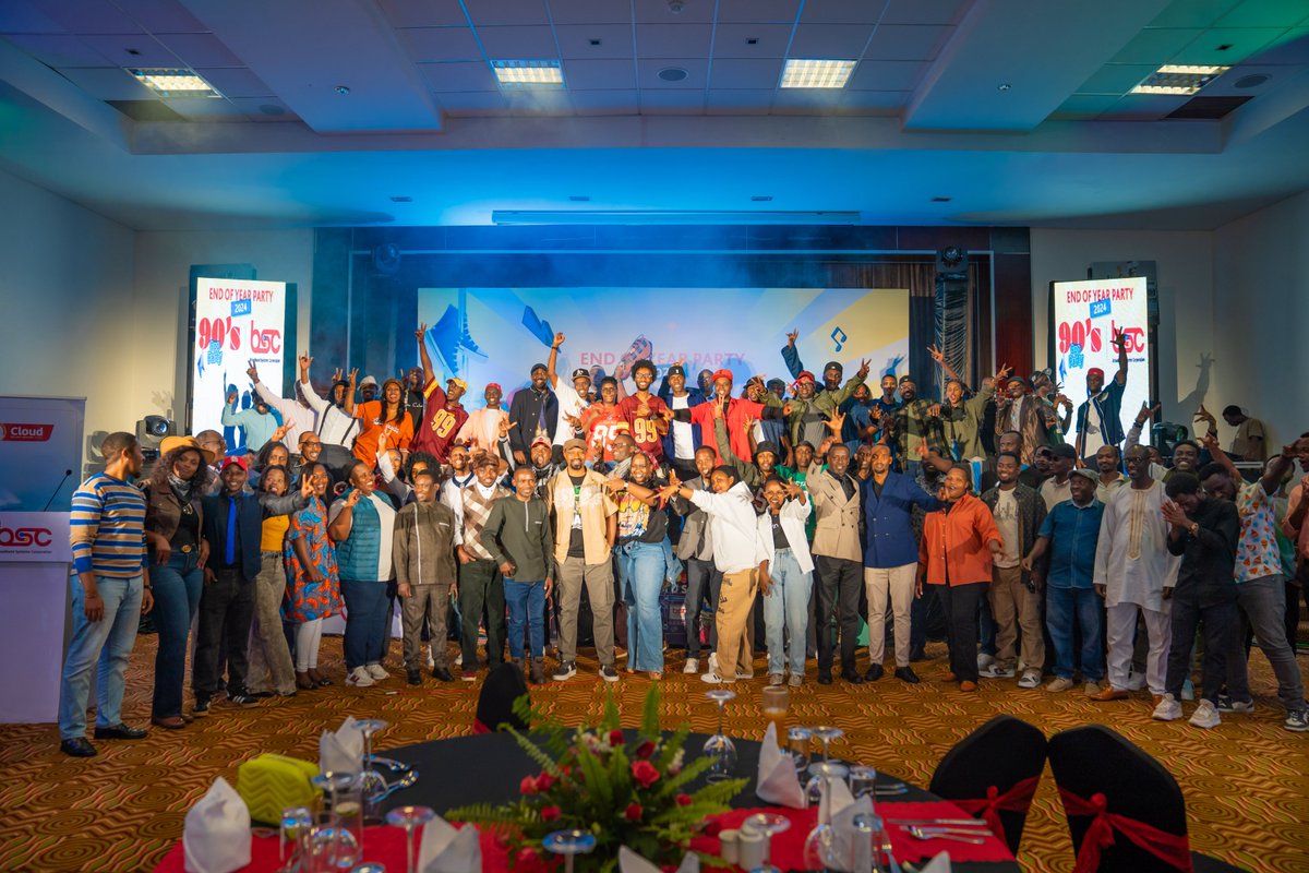 bscrw's tweet photo. We came. We grooved. We rocked those 90s looks harder! From jerseys to baggy jeans and all the iconic dance moves, BSC's end-of-year party was a total blast from the past. 

Wishing you all the joy, peace, and nostalgia of the season. Happy holidays from the BSC staff! https://t.co/yHlP523nCP