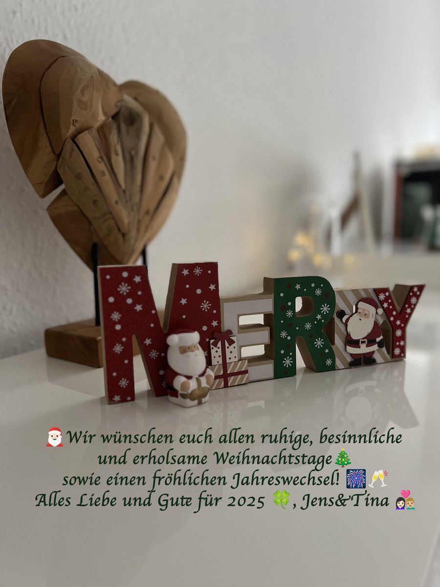 mainpro's tweet image. 🎅🏻Wir wünschen euch allen ruhige, besinnliche und erholsame Weihnachtstage🎄sowie einen fröhlichen Jahreswechsel! 🎆🥂Alles Liebe und Gute für 2025 🍀, Jens&amp;amp;Tina 👩🏻‍❤️‍👨🏼