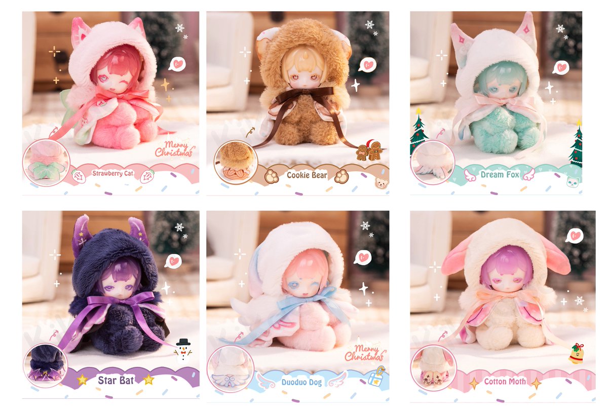 🆕Toy share by Brand: Penny's Box Antu Zhang Xing Xiao Bao Series