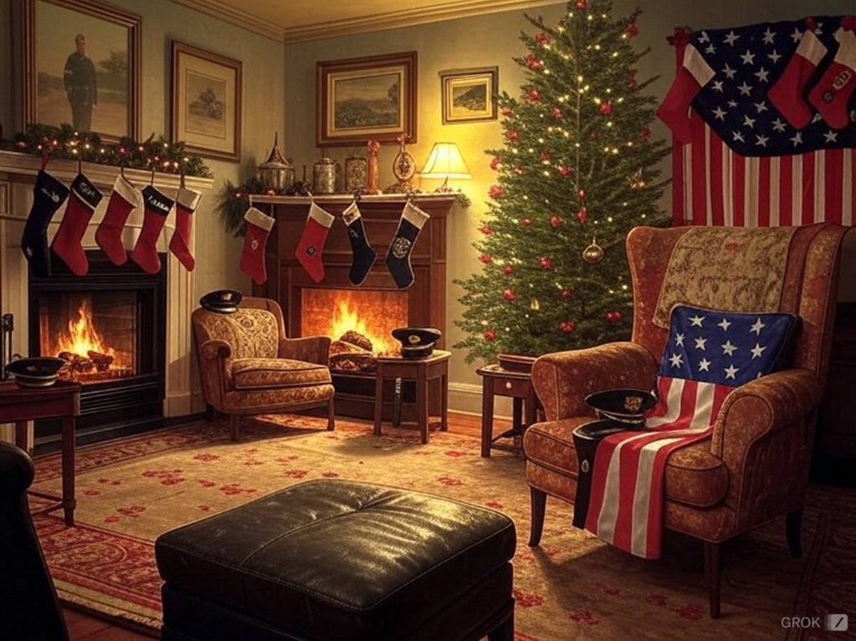 To our brave Veterans, on this Christmas Eve,
From the heart of our home, where we believe,
In your honor, your courage, your selfless might,
Merry Christmas, dear Veterans, with warmth and light. #ChristmasEve #codeofvets