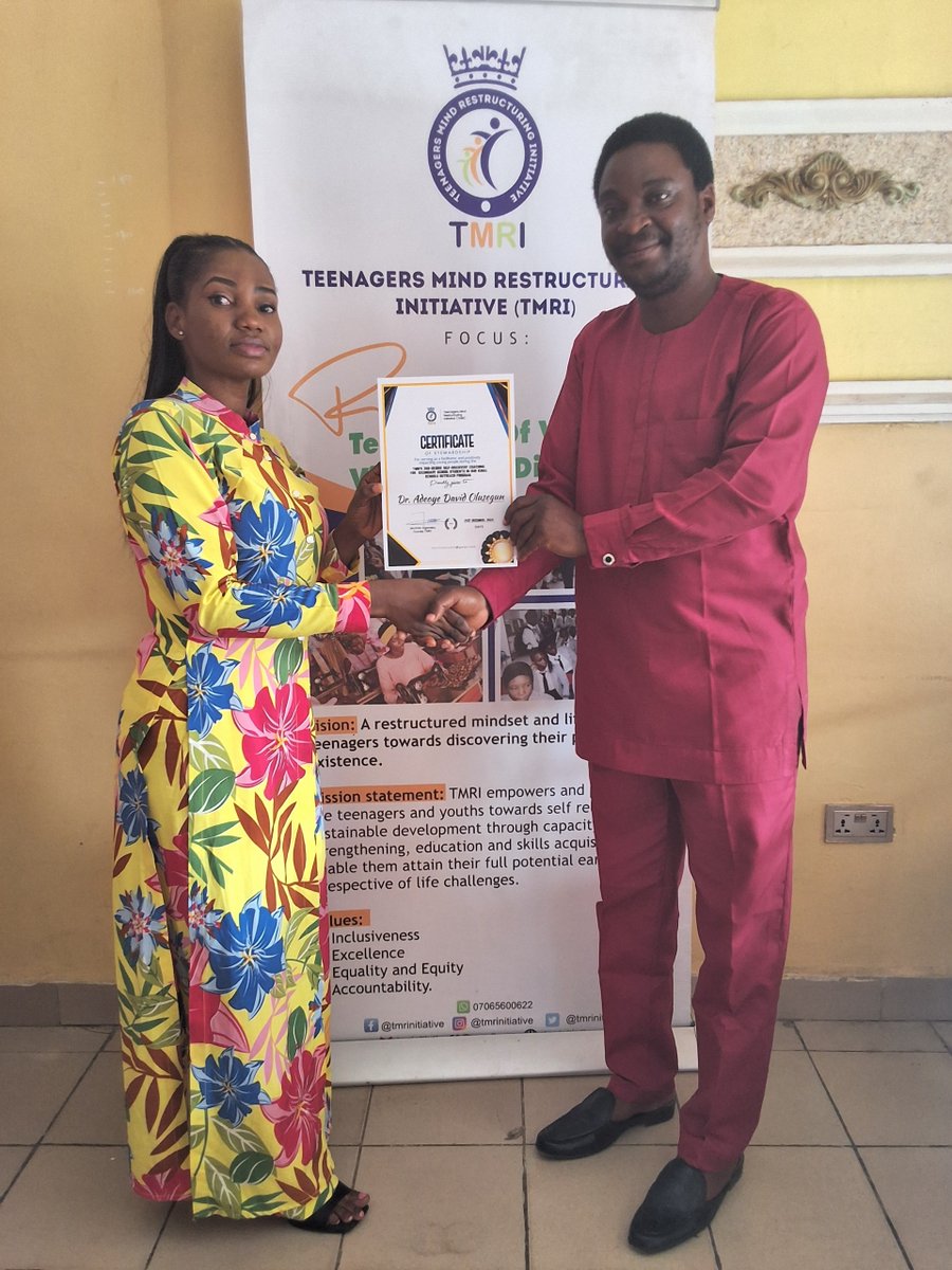 tmrinitiative's tweet photo. @tmrinitiative held her 2024 ANNUAL RETREAT on Saturday, 21st December 2024 in Abuja. This auspicious event brought together members of the team to bond, assess her programs and activities for the year 2024 and plan strategically for the next year.
#TMRI #Retreat #Impact https://t.co/RMvQNyztEF