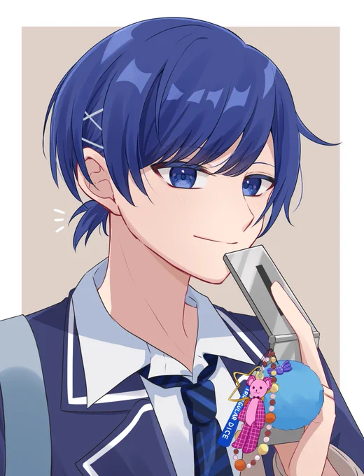 髪の毛結いてるの新鮮でよきでした #いふ民の乾杯挨拶 #いれいすあーと