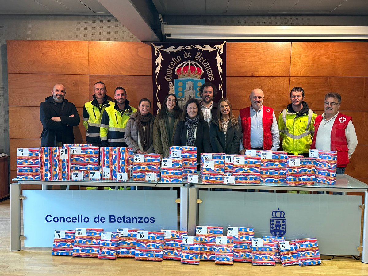 🎁✨ En <a href="/AyuntBetanzos/">Concello de Betanzos</a>, unímonos á Cruz Vermella para levar sorrisos e ilusión aos máis pequenos coa entrega de xoguetes neste Nadal. Pequenos xestos, grandes emocións! 💙
