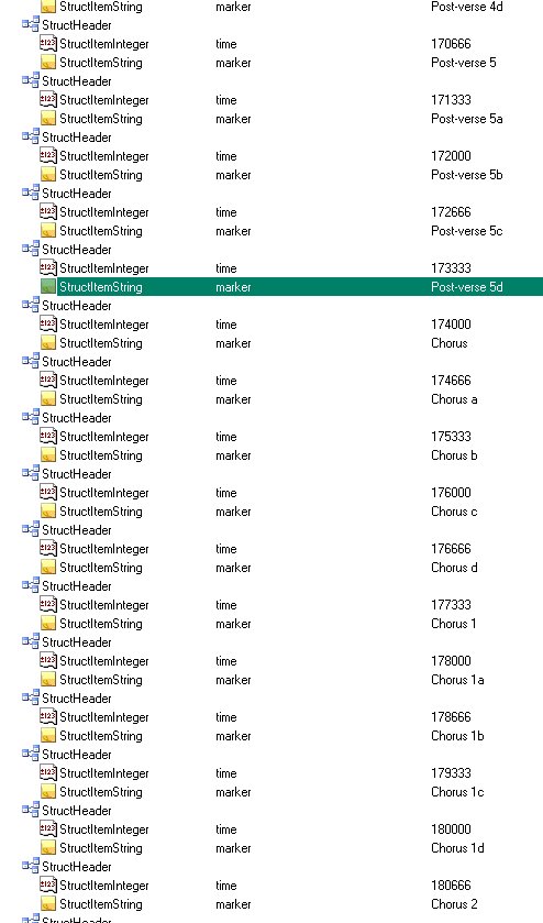 ptr__WESLEY's tweet image. (mid2chart patch, but also goes for FastGH3 (when I push that))
parsing C3/RBN [prc_*] section markers, only for MIDI files
and gets actually differing strings from the keys that match them
should've done this forever ago