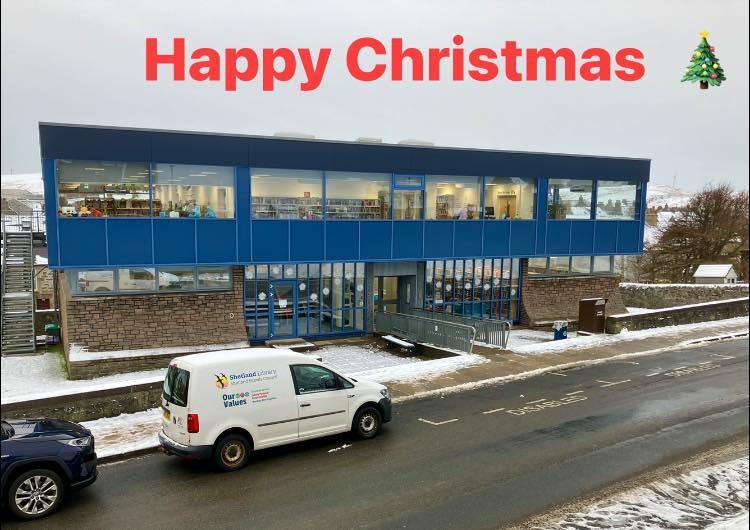 ShetlandLibrary's tweet image. Here are our opening hours for the festive period.
Tuesday 24 December: 10 am - 5 pm 
*Closed*  Weds 25 December - Sun 29 December 
Monday 30 December: 10 am - 8 pm
Tuesday 31 December: 10 am - 5 pm
*Closed*  Weds 1 January - Thurs 2 January
Reopen as normal from Friday 3 January