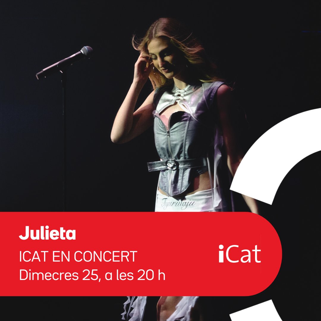 L'hem vist enlairar-se, a temps real, fins a convertir-se en la diva pop de l'escena catalana. Fa pocs dies <a href="/akajuuuu/">Julieta</a> tancava la gira TU JURU LA JU TOUR a Razzmatazz, Barcelona. Però el dia de Nadal, et portem aquest concert a casa, amb #iCat! som3cat.video/culturaconcert…