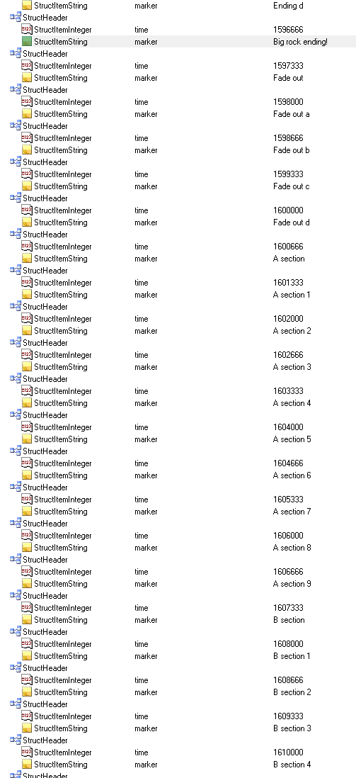 ptr__WESLEY's tweet image. (mid2chart patch, but also goes for FastGH3 (when I push that))
parsing C3/RBN [prc_*] section markers, only for MIDI files
and gets actually differing strings from the keys that match them
should've done this forever ago