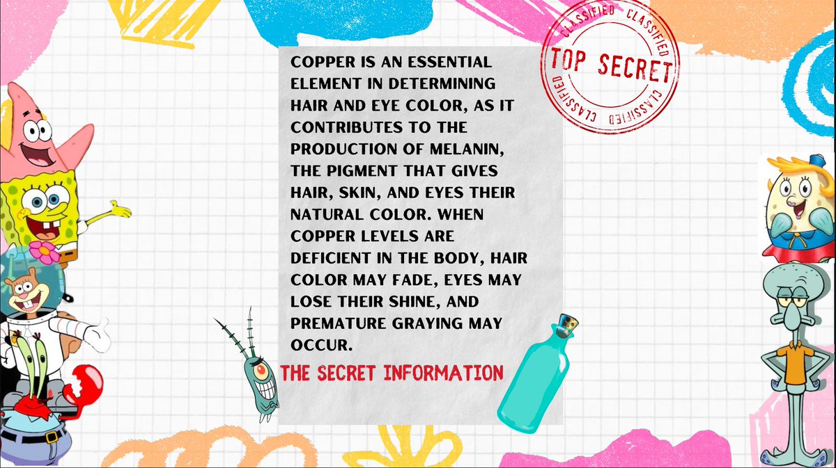 T_H_S_B_'s tweet photo. Here are the roles of the mineral copper in our body and one of its deficiency symptoms. https://t.co/g3xsc3XBlz