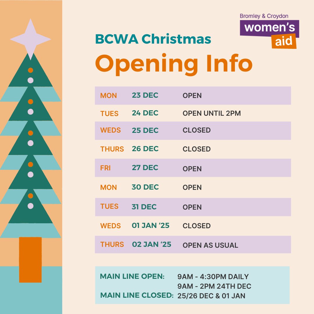 Bromley & Croydon Women's Aid tweet media