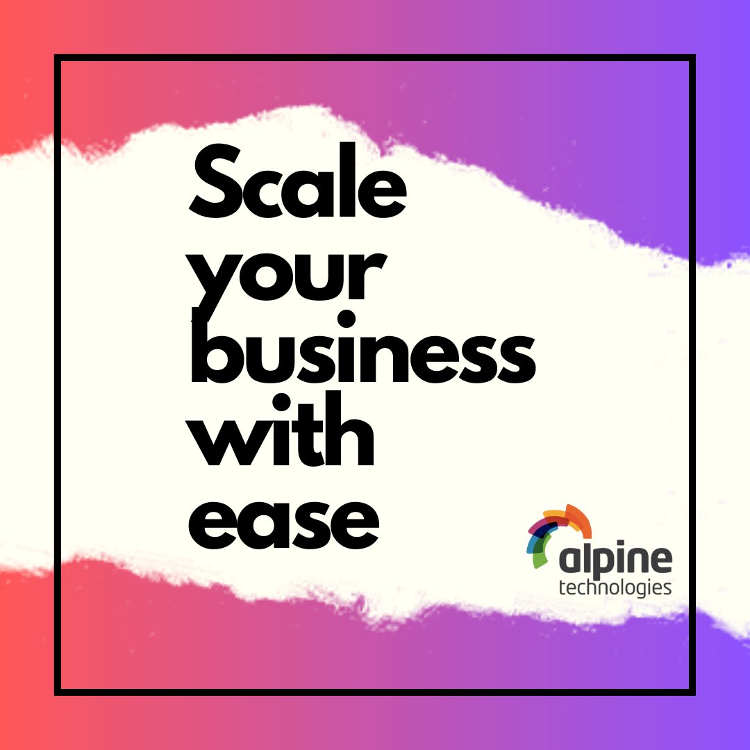 AlpineTechBiz's tweet image. Grow smarter, not harder. Let Alpine Technologies empower your business!
#BusinessSolutions #WebHosting #ScaleWithEase #AlpineTechnologies #DigitalTransformation #TechForGrowth