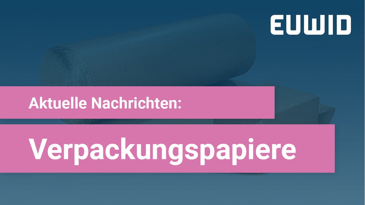 euwid's tweet image. 📦 Aktuelle Entwicklungen im Verpackungsmarkt 📦
ow.ly/ctLy50TQK7n
#EUDR #EUWID #Marktberichte #Verpackung #Kraftpapiere #Wirtschaft #Umwelt #B2B #Verpackungspapiere