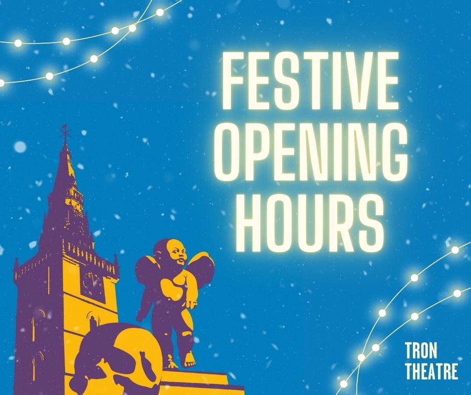 After our two Christmas Eve panto performances, we'll be closed for some festive downtime.

Closed: Christmas Day &amp; Boxing Day
Open: Fri 27 - Tue 31 December 
Closed: Wed 1 &amp; Thu 2 January

We'll be back open from Friday 3 January for our final performance dates of panto.