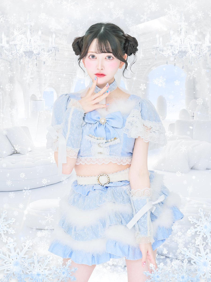 新メンバーアー写公開🪄 ◇早乙女ゆゆ ◇担当カラー⇢スカイブルー