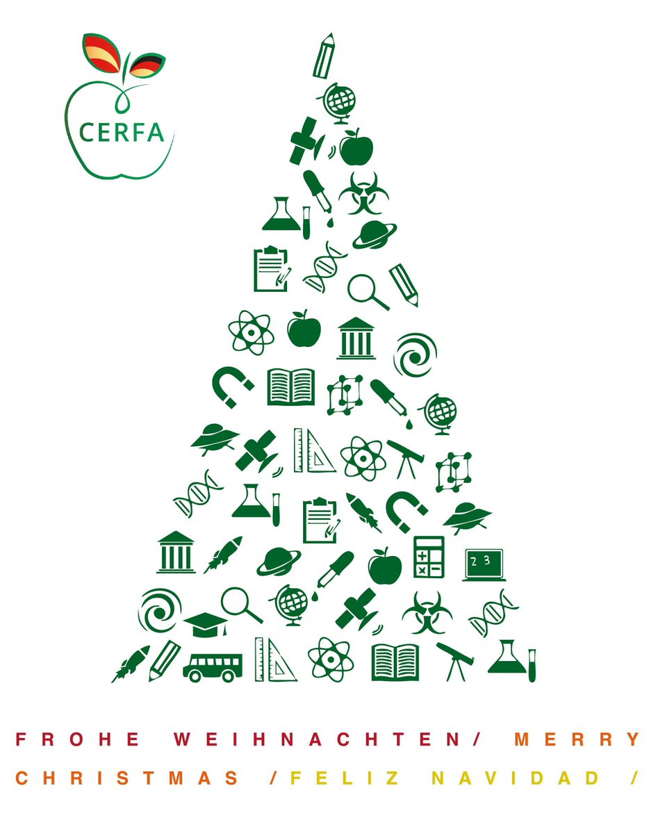 Desde CERFA, un año más, os deseamos una Feliz Navidad y un próspero año Nuevo. 
Que todos vuestros deseos científicos para el 2025 se hagan realidad. 
Gracias por este maravilloso año.
Equipo CERFA