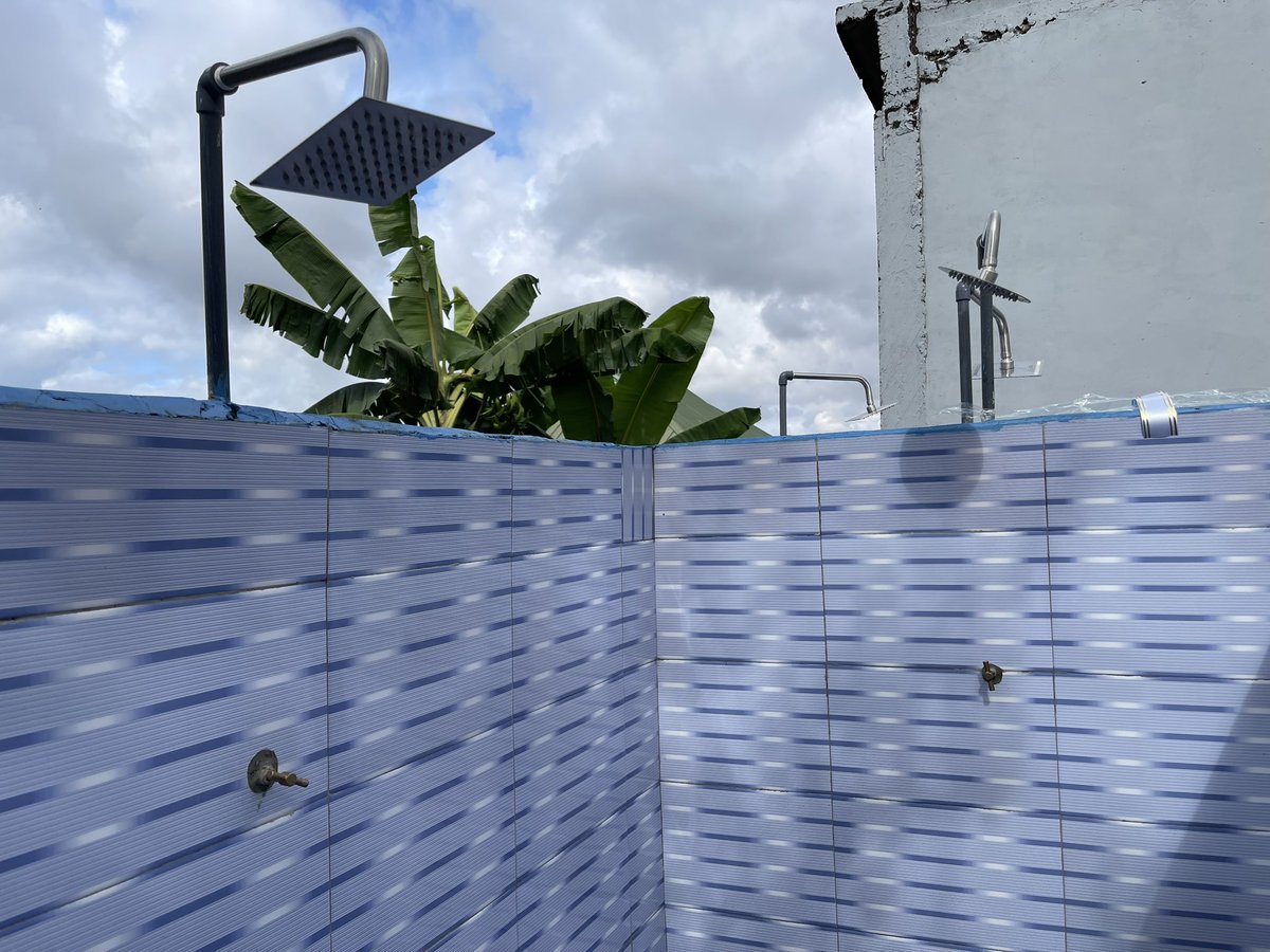 YVLGhana's tweet photo. 🚿 Promoting #Hygiene, Changing Lives!
We are excited to announce the completion of washroom facilities at the Youth for Change Educational Center! 🏫
✅ 4 standing showers (2 for #girls, 2 for #boys)
✅ Improved #sanitation for over #boys and #girls of the school community. https://t.co/tj1lOmtNlq